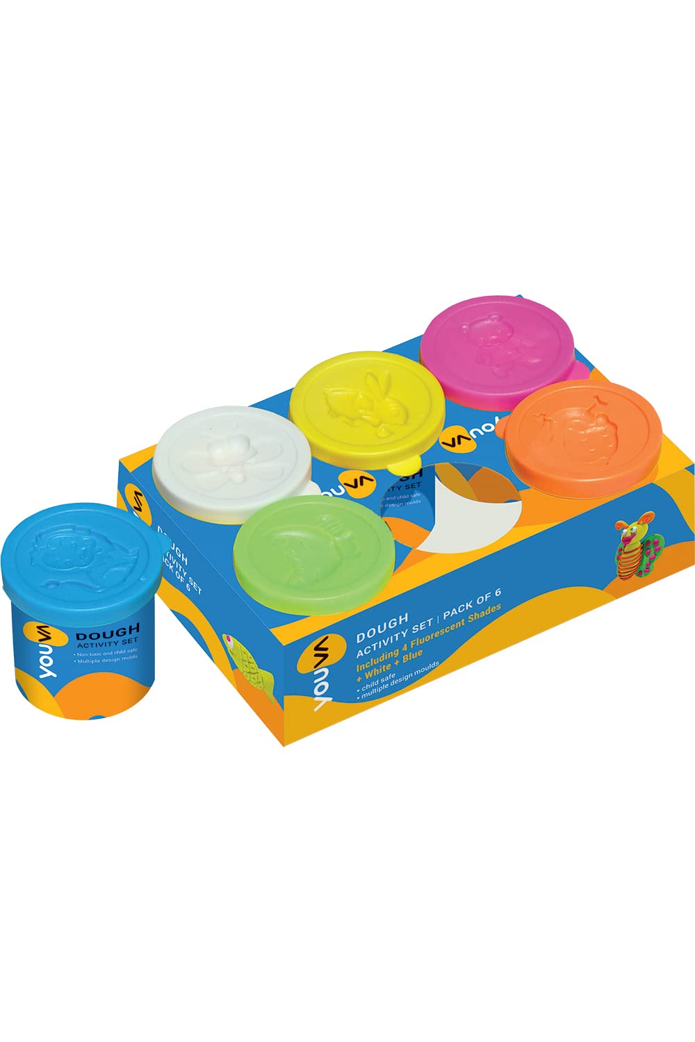 DOUGH ACTIVITY SET (YOUVA) CLAY