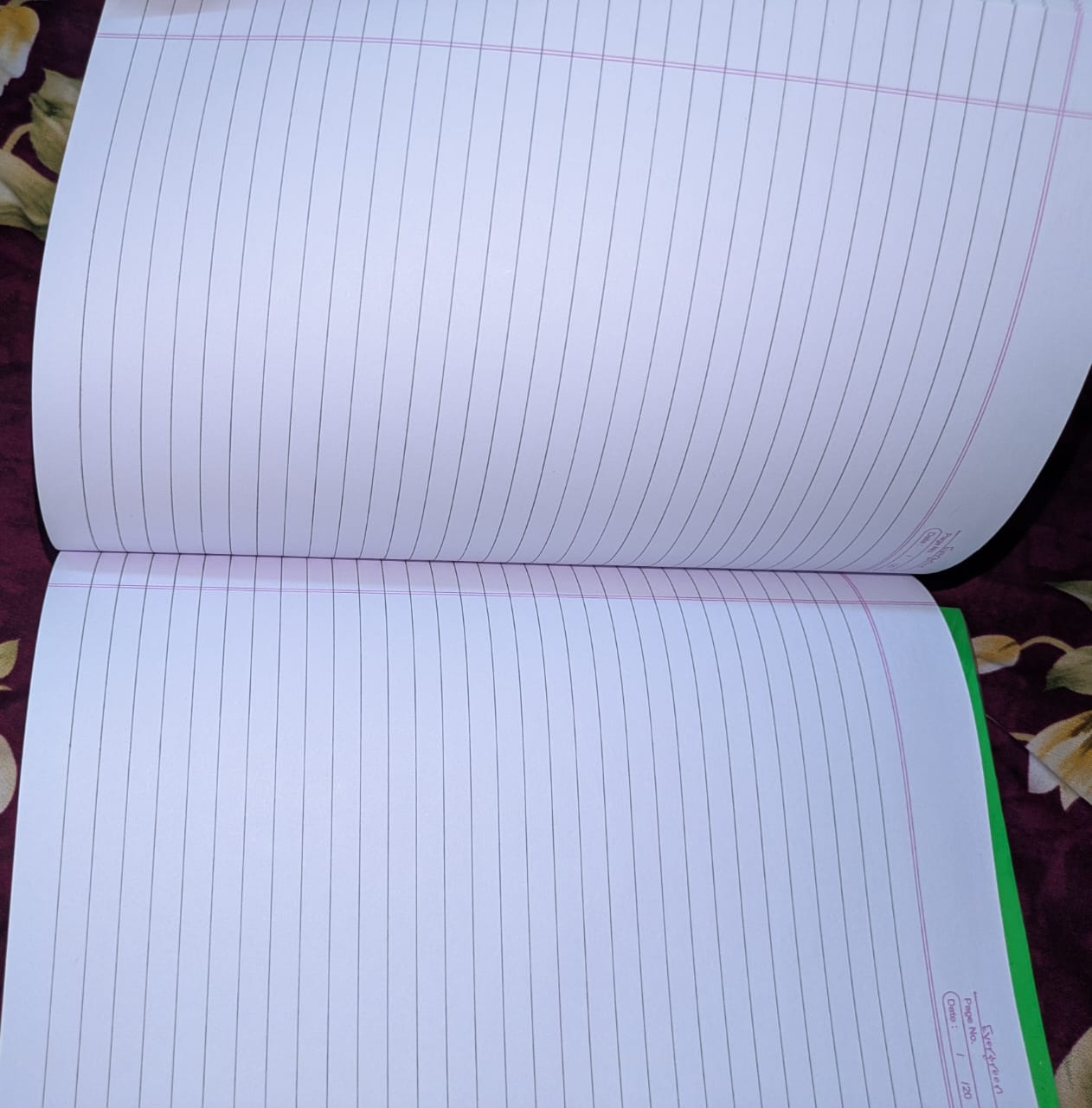 A4 SIZE EXERCISE NOTEBOOK