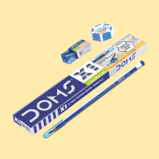 DOMS Graphite Pencils ( X-tra Super Dark )